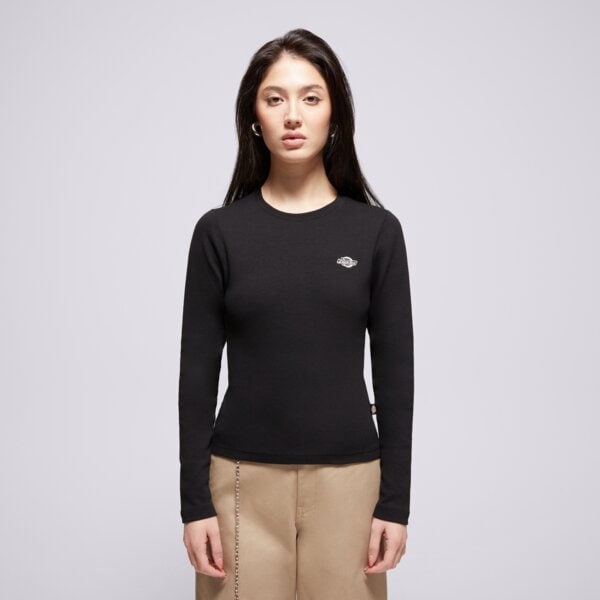 Дамска тениска DICKIES ТЕНИСКА GLADEVILLE TEE LS W dk0a87qablk1 цвят черен