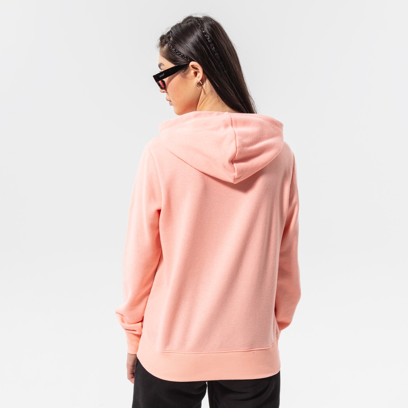 Дамски суичър CHAMPION СУИТЧЪР С КАЧУЛКА HOODED SWEATSHIRT 114858ps012 цвят розов