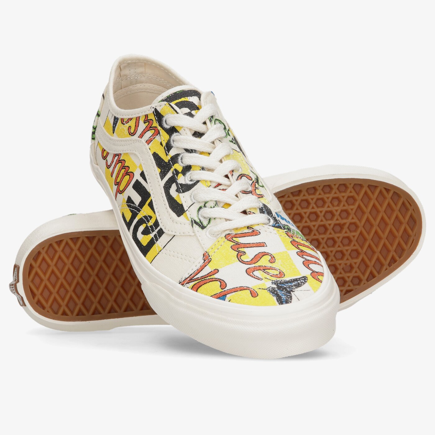 Мъжки маратонки VANS UA OLD SKOOLTAPERED vn0a54f4arg1 цвят бял