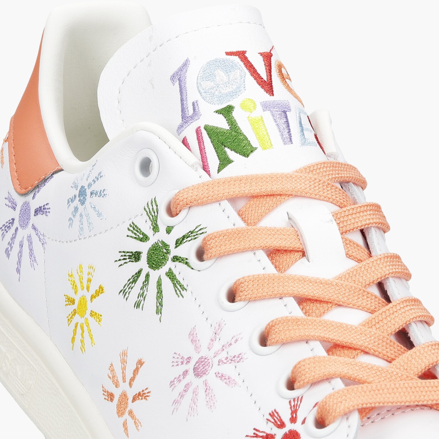 Мъжки маратонки ADIDAS STAN SMITH PRIDE gw2417 цвят бял