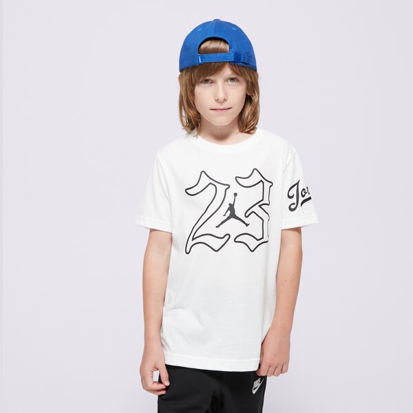 Детска тениска JORDAN ТЕНИСКА JDB MVP JUMPMAN 23 SS TEE BOY 95d154-001 цвят бял