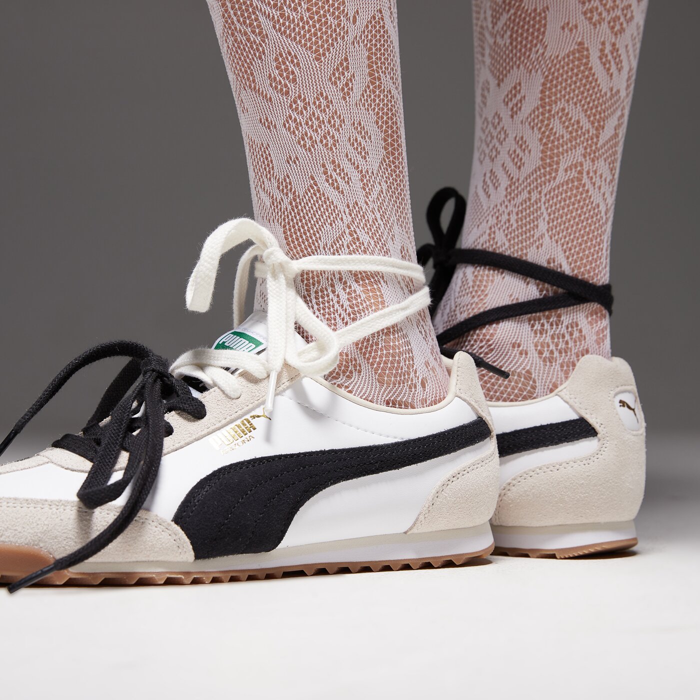 Дамски маратонки PUMA ARIZONA RETRO 40235302 цвят бял