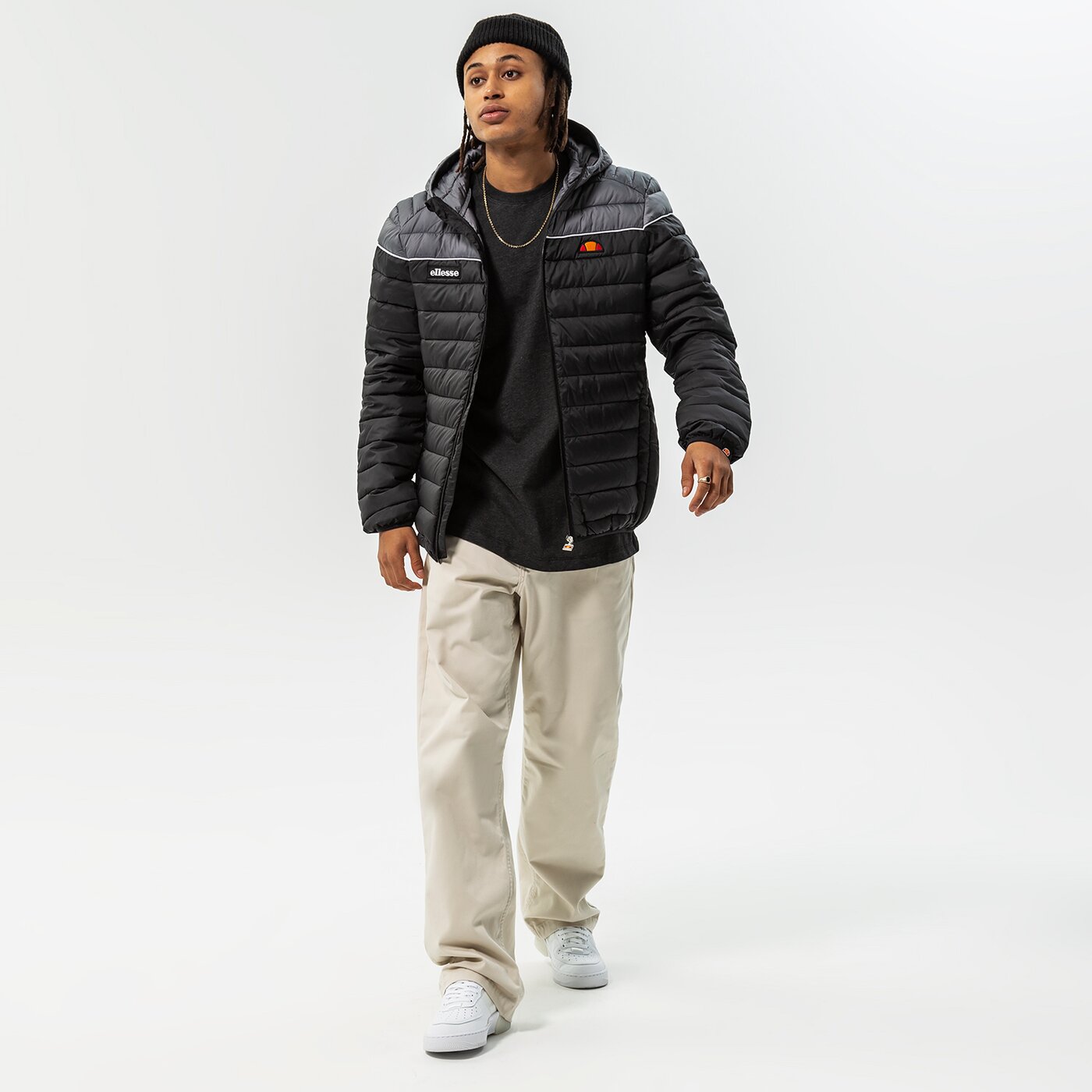 Мъжко зимно яке ELLESSE ЯКЕ ПУХЕН LOMBARDY 2 PADDED BLK shk13274011 цвят черен