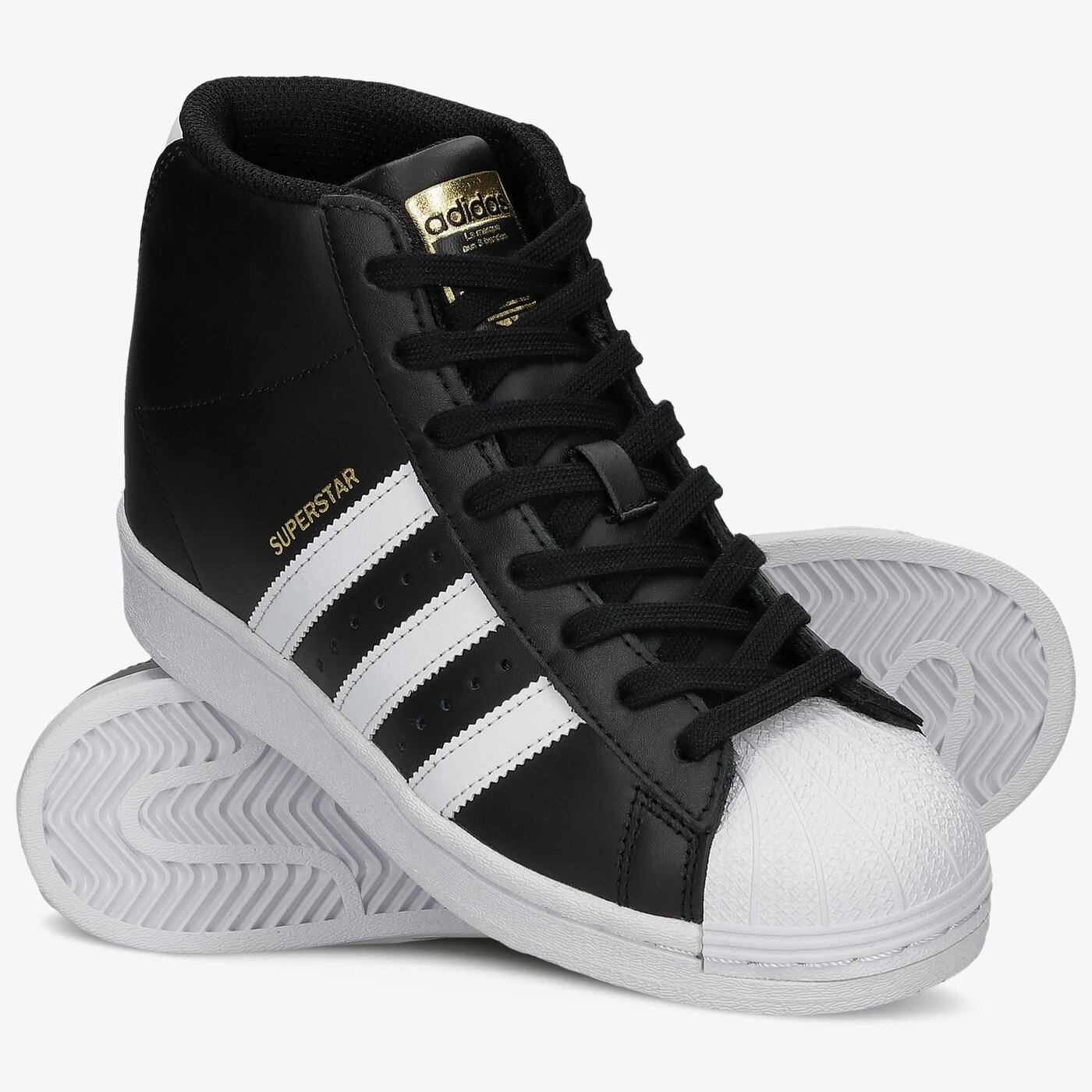 Дамски маратонки ADIDAS SUPERSTAR UP W  fw0117 цвят черен