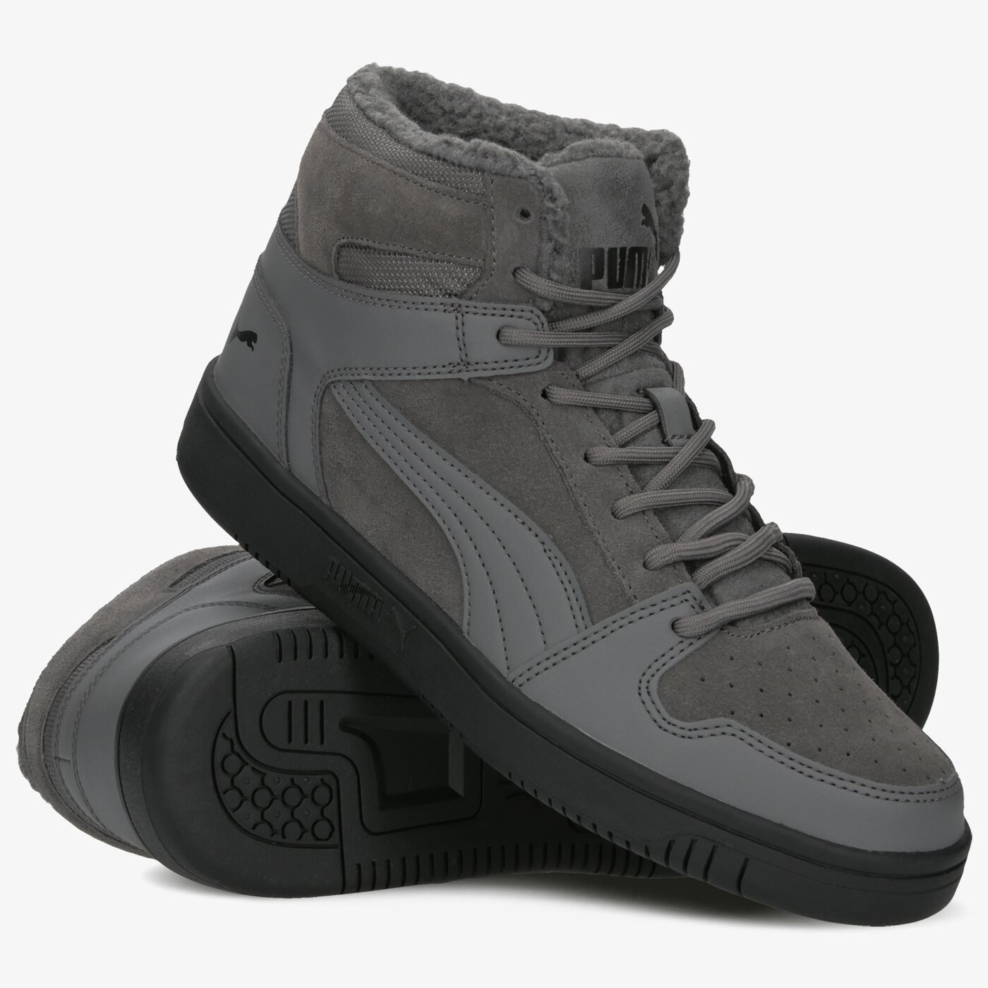 Мъжки маратонки PUMA REBOUND LAYUP SD FUR 36983102 цвят сив