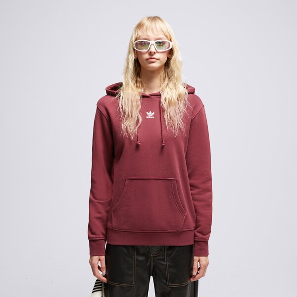 Дамски суичър ADIDAS СУИТЧЪР С КАЧУЛКА H06616 h06616 цвят бордо