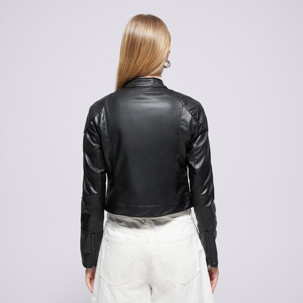 Дамско преходно яке PUMA ЯКЕ FUTURE.PUMA.ARCHIVE PLEATHER RACER JACKET 632170 01 цвят черен
