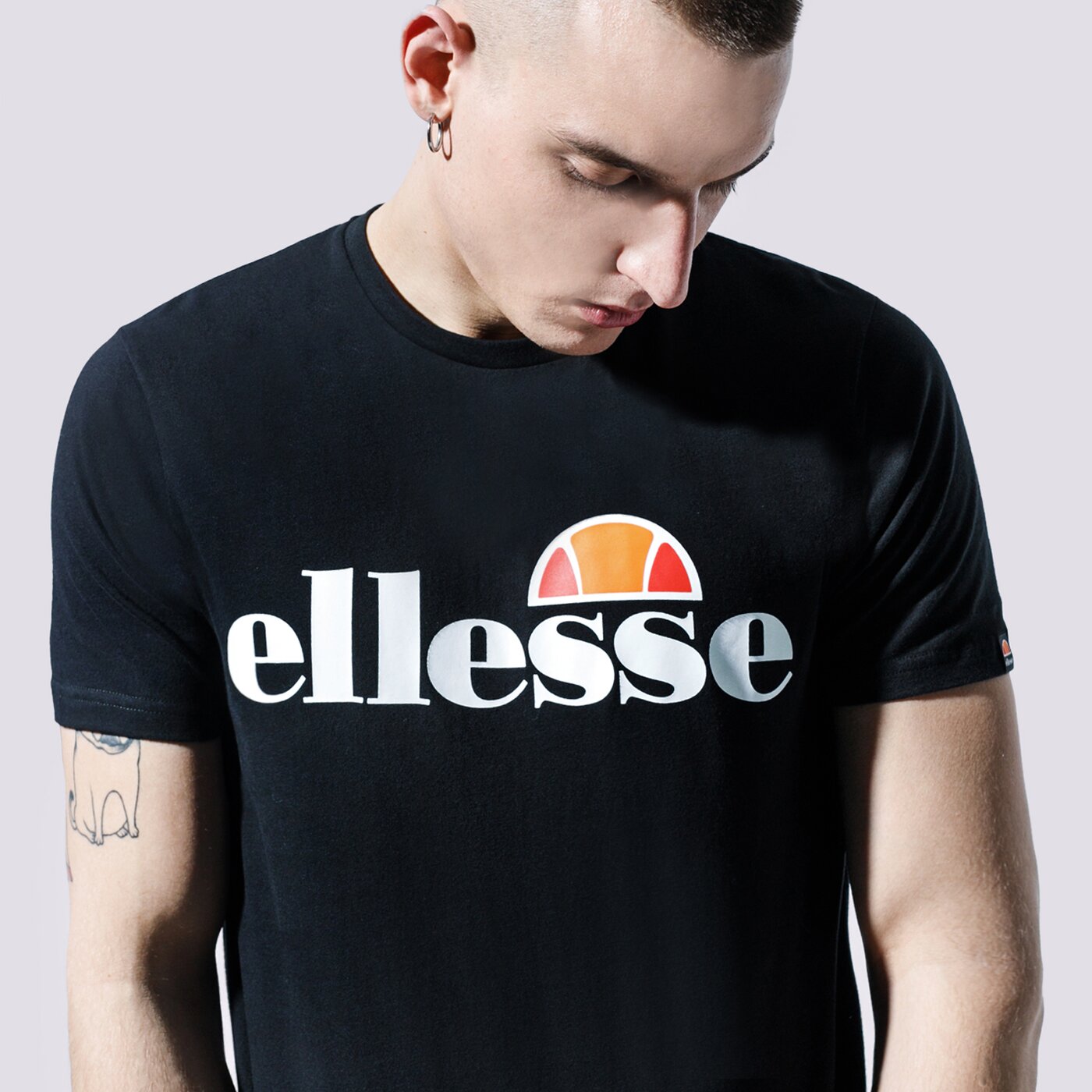 Мъжка тениска ELLESSE ТЕНИСКА SL PRADO BLK shc07405011 цвят черен