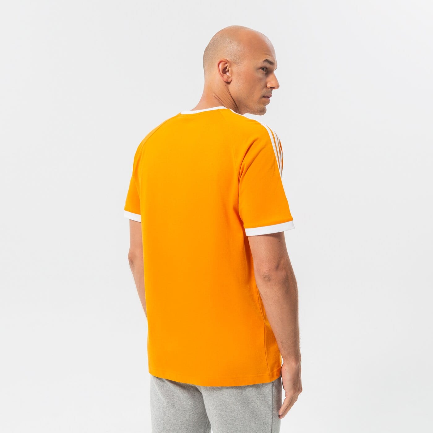 Мъжка тениска ADIDAS ТЕНИСКА 3-STRIPES TEE he9551 цвят жълт