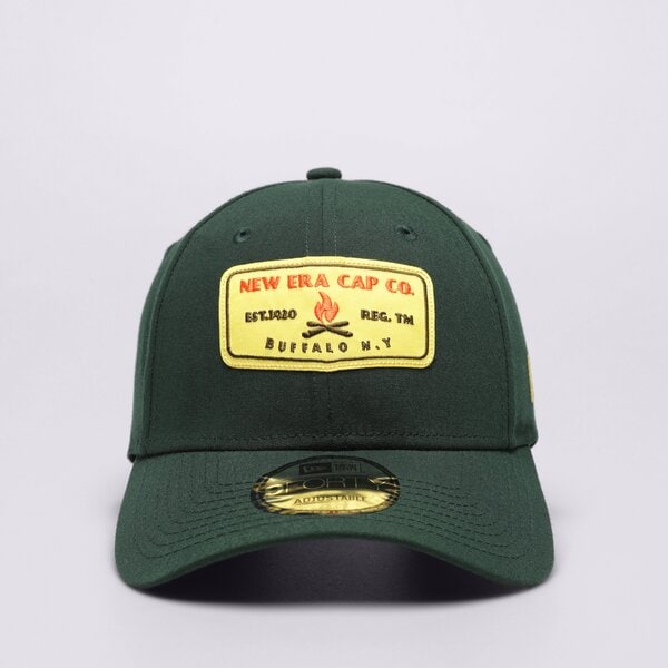 Мъжка шапка с козирка NEW ERA ШАПКА NE REPREVE 940 60424733 цвят зелен