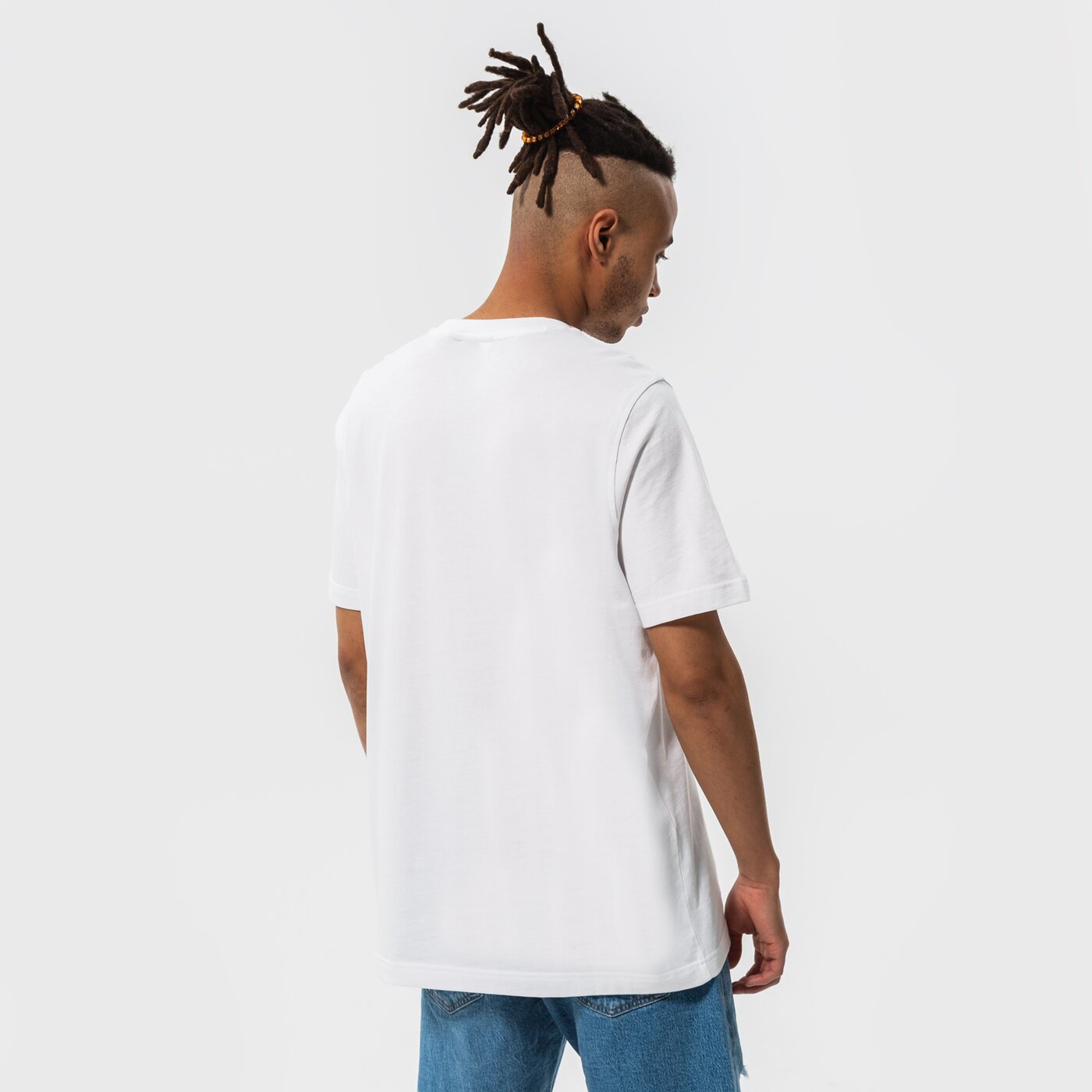 Мъжка тениска ADIDAS ТЕНИСКА TREFOIL he9514 цвят бял