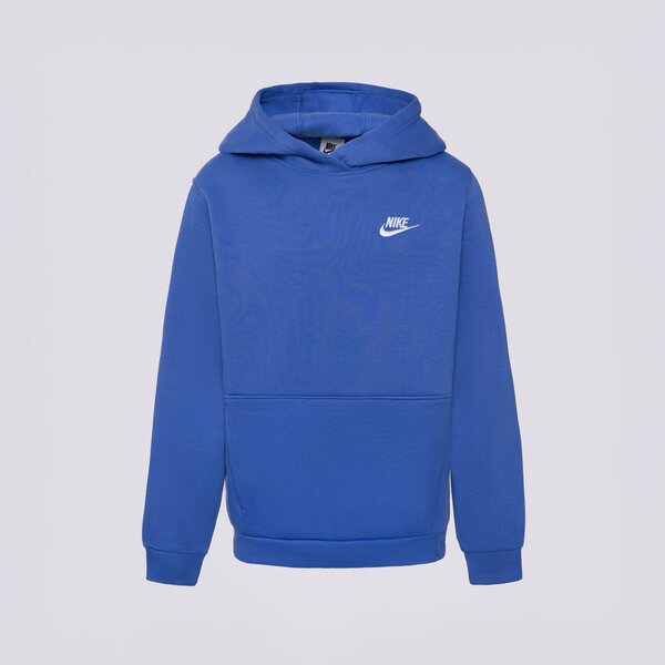 Детски суичър NIKE СУИТЧЪР С КАЧУЛКА K NSW CLUB FLC HDY LBR BOY fd3000-411 цвят син