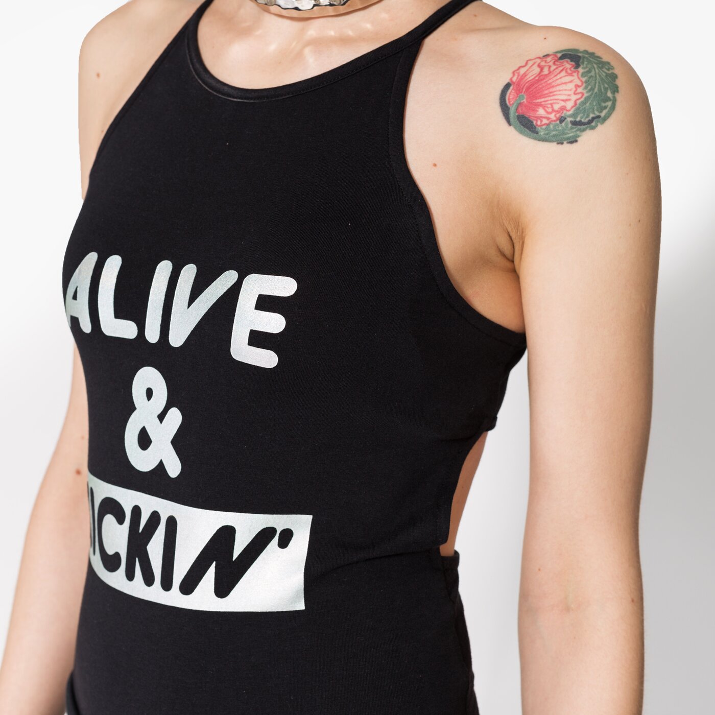 Дамска тениска CONFRONT ТОП HIT cf17top06001 цвят черен