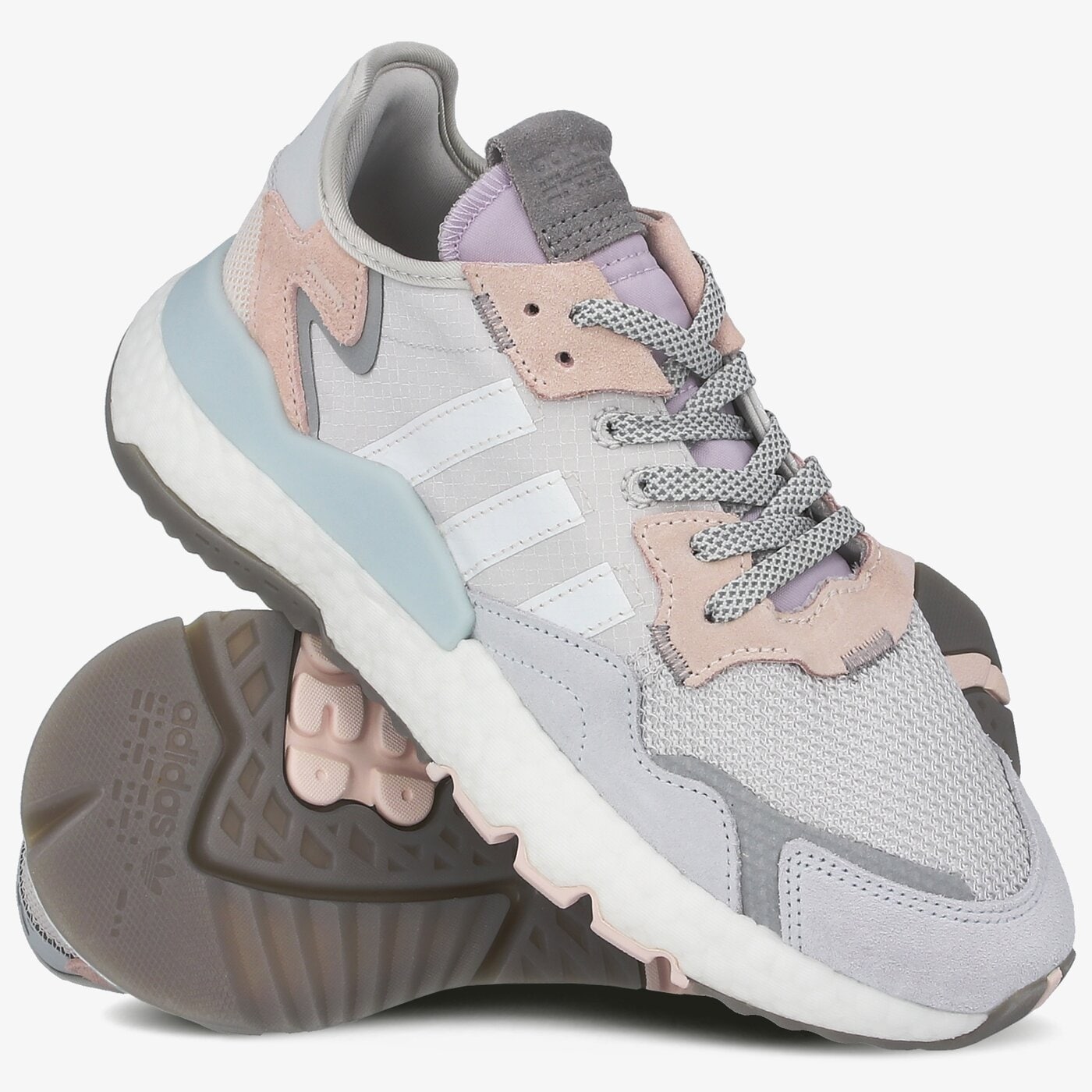 Дамски маратонки ADIDAS NITE JOGGER W fv1328 цвят сив