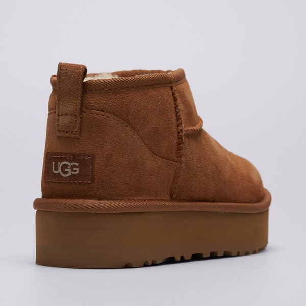 Детски кежуал UGG KIDS' CLASSIC ULTRA MINI PLATFORM 1157791k-che цвят кафяв