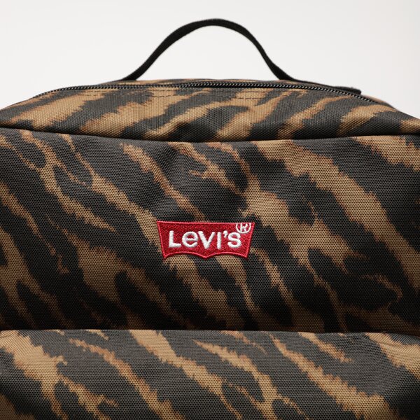 Детска раница LEVI'S РАНИЦА L-PACK STANDARD ISSUE d5501-0008 цвят кафяв
