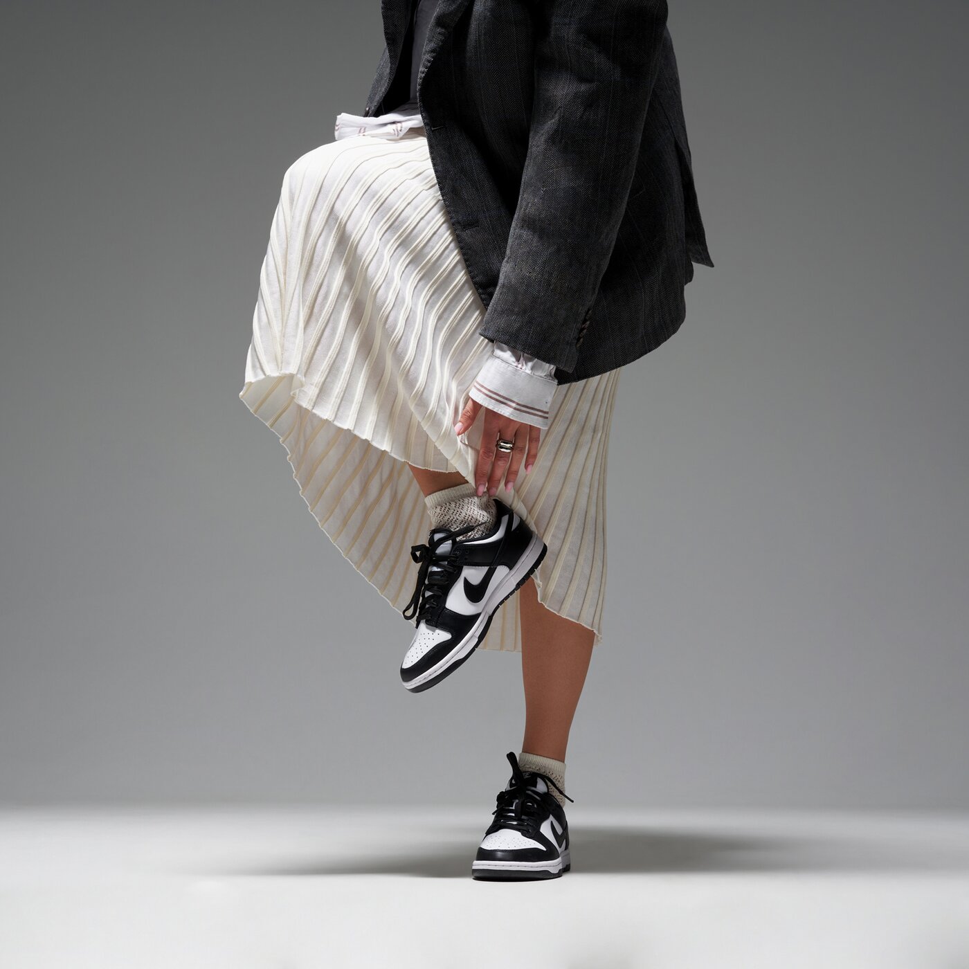 Дамски маратонки NIKE DUNK LOW dd1503-101 цвят черен