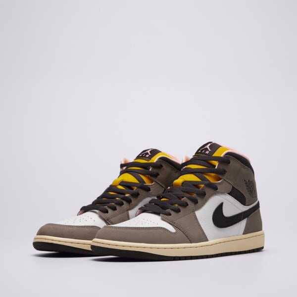 Мъжки маратонки AIR JORDAN 1 MID  hq2011-100 цвят бял