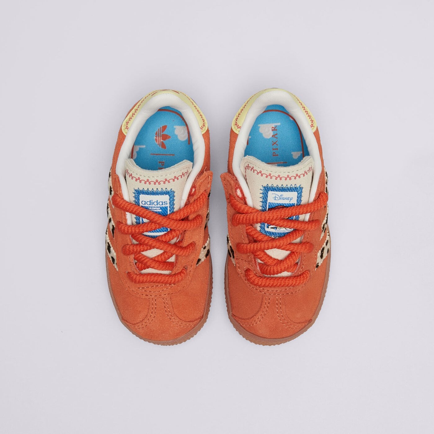 Детски маратонки ADIDAS GAZELLE CF EL I ji0075 цвят оранжев