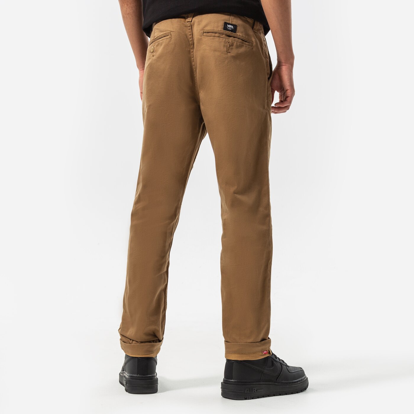 Мъжки панталони VANS ПАНТАЛОНИ MN AUTHENTIC CHINO SLIM PANT vn0a5fj7dz91 цвят бежов