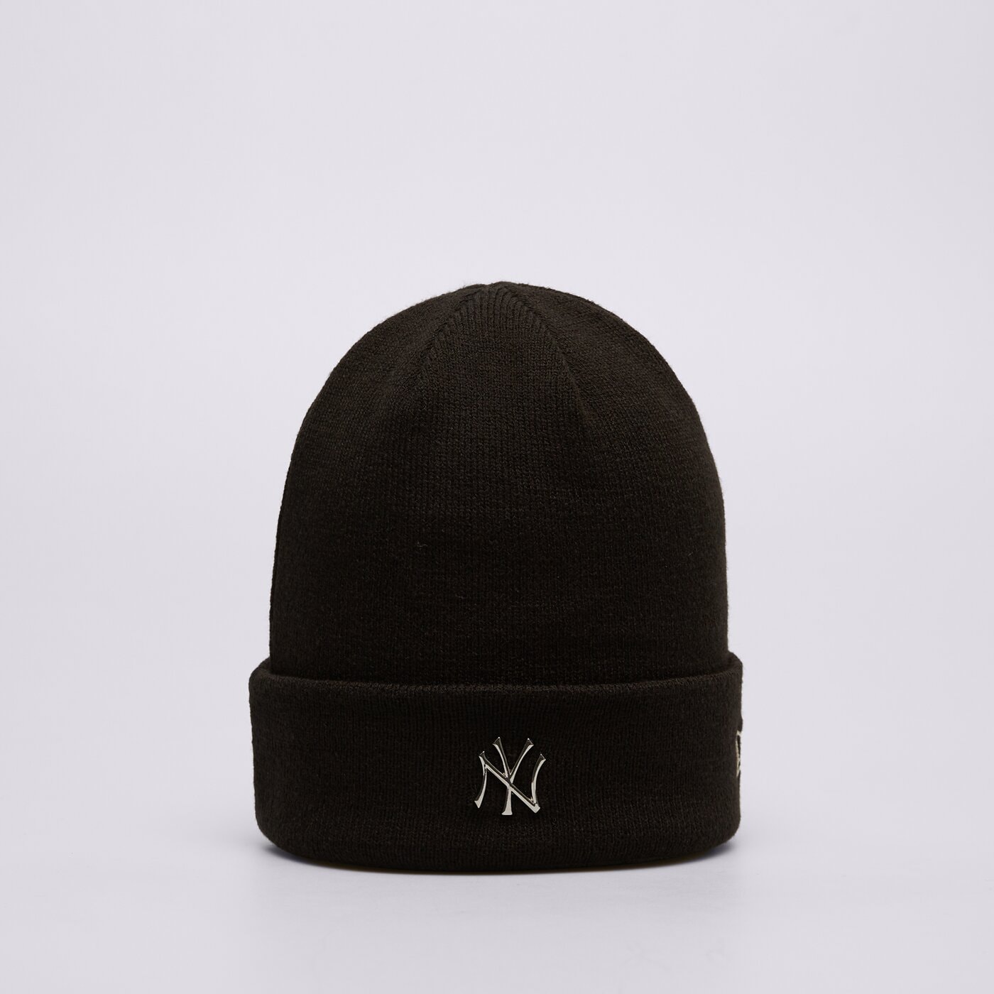 Мъжка зимна шапка NEW ERA ШАПКА METALLIC BEANIE NYY NEW YORK YANKEES BLK 60565222 цвят черен