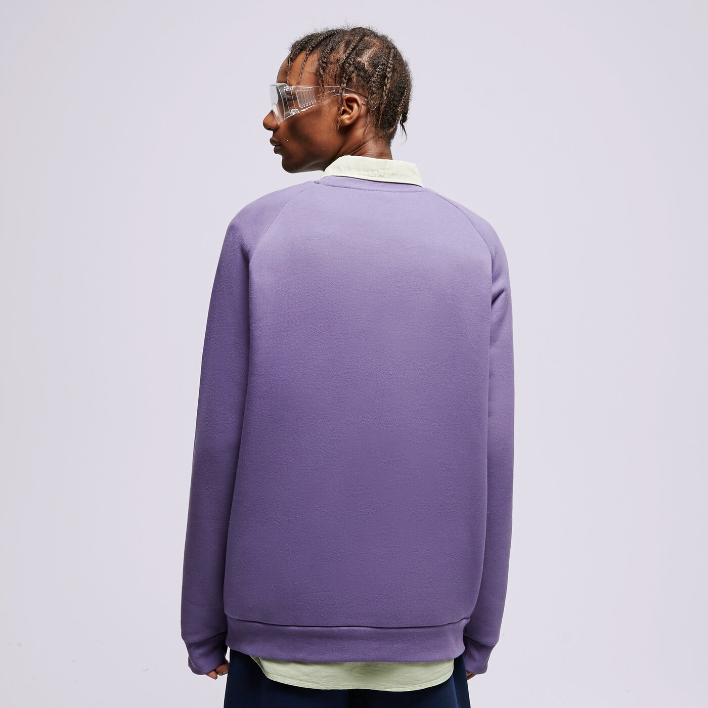 Мъжки суичър ADIDAS СУИТЧЪР ESSENTIAL CREW ia4824 цвят син