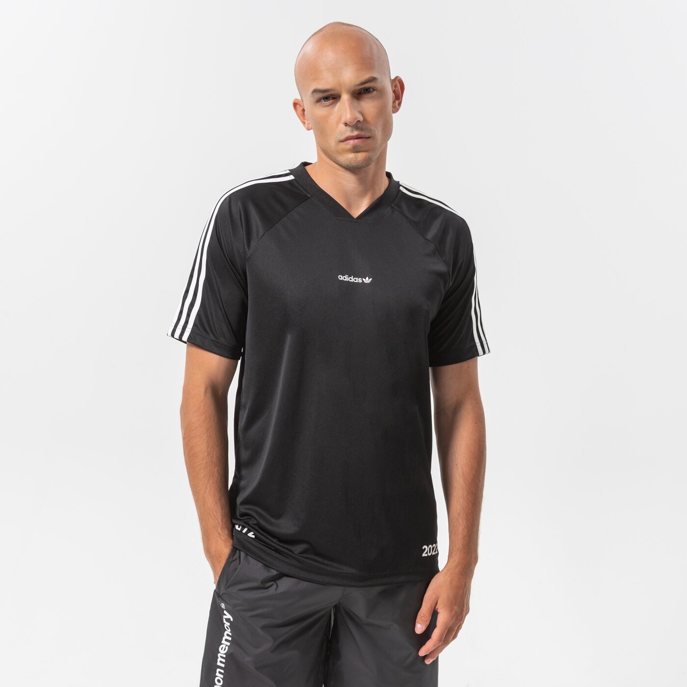 Мъжка тениска ADIDAS ТЕНИСКА TREFOIL C TEE2 hc7168 цвят черен