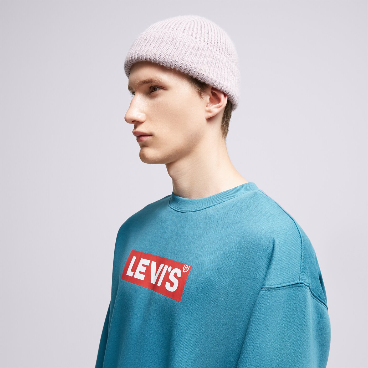 Мъжки суичър LEVI'S СУИТЧЪР RELAXD GRAPHIC CREW BLUES 38712-0208 цвят син
