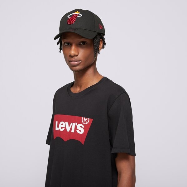 Мъжка тениска LEVI'S ТЕНИСКА GRAPHIC SET IN NECK 17783-0137 цвят черен