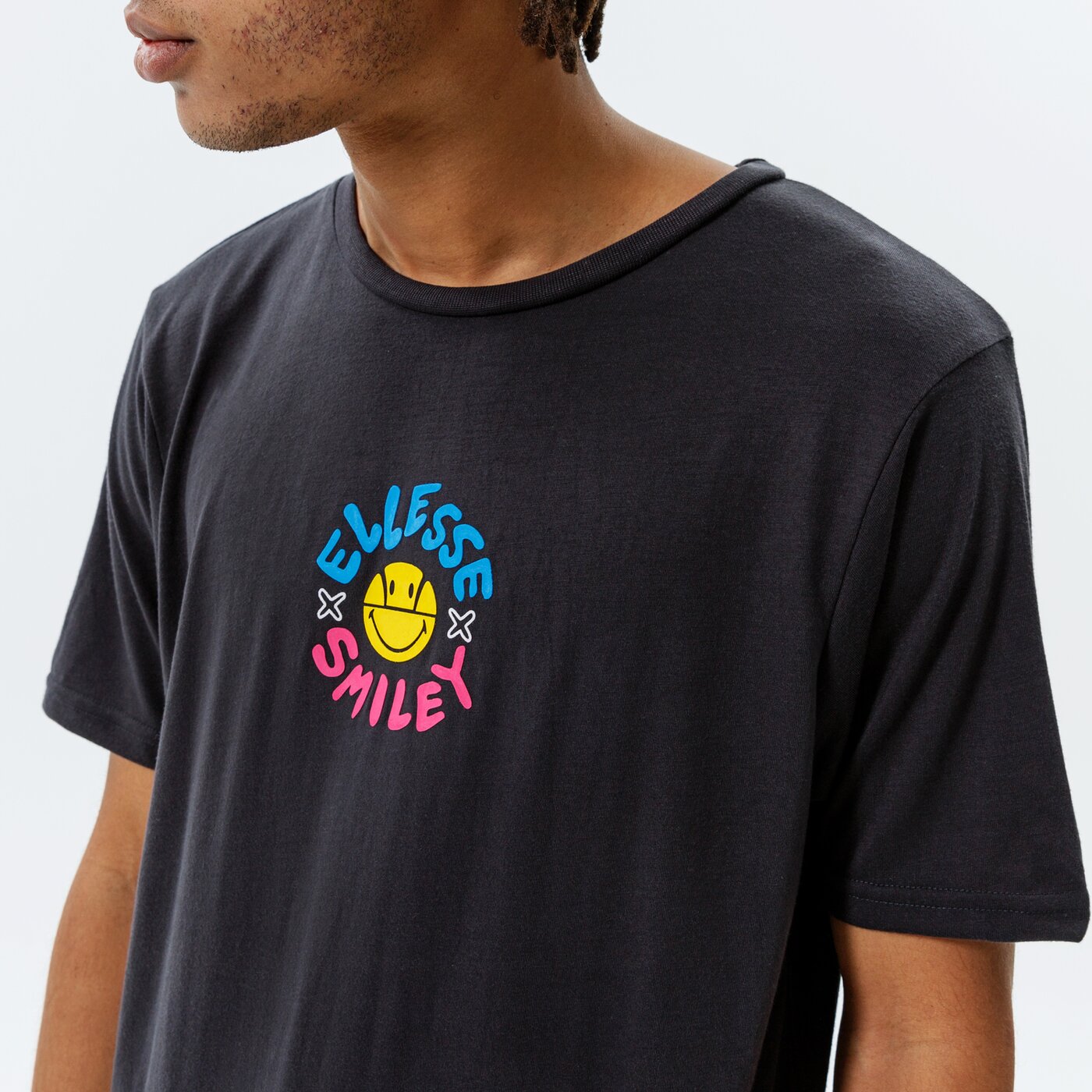 Мъжка тениска ELLESSE ТЕНИСКА CHEERO TEE DGREY SMILEY SU21 sml13067103 цвят сив