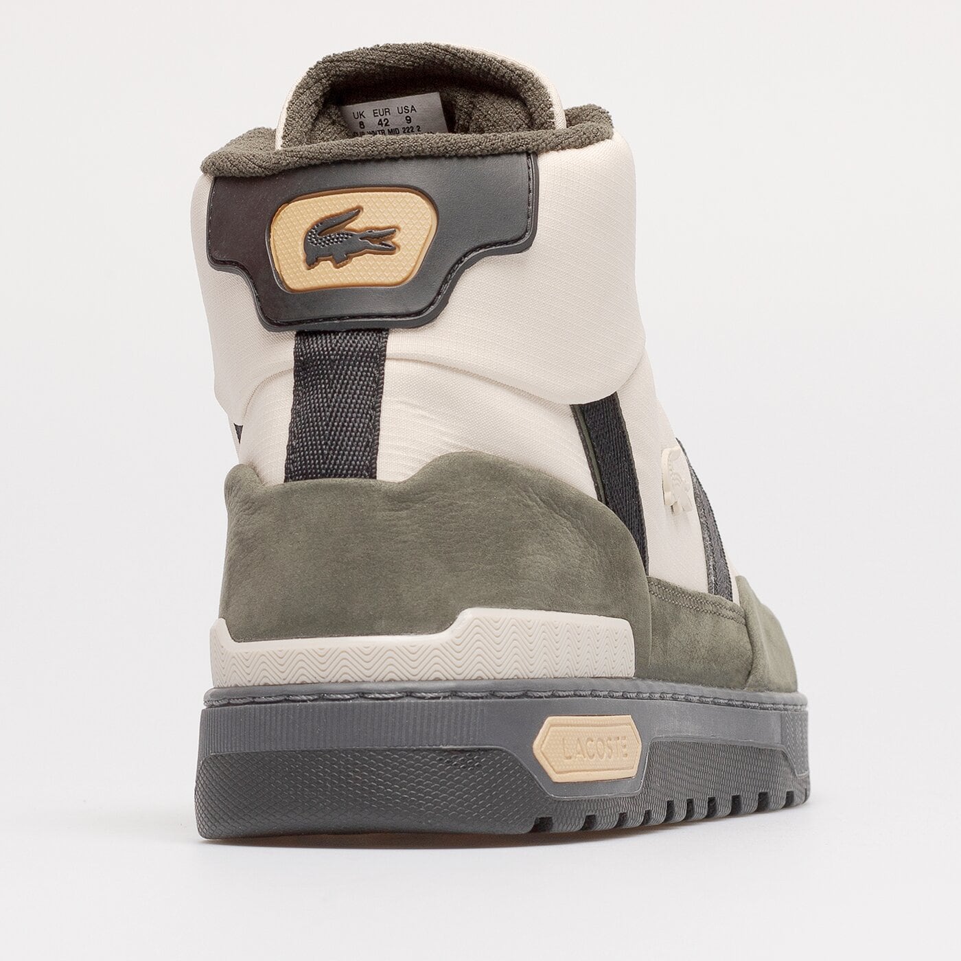 Мъжки зимни обувки LACOSTE T-CLIP WNTR MID 222 2 744sma00651y5 цвят бежов