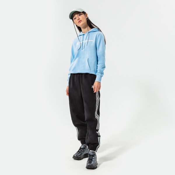 Дамски суичър CHAMPION СУИТЧЪР С КАЧУЛКА HOODED SWEATSHIRT 114858bs151 цвят син