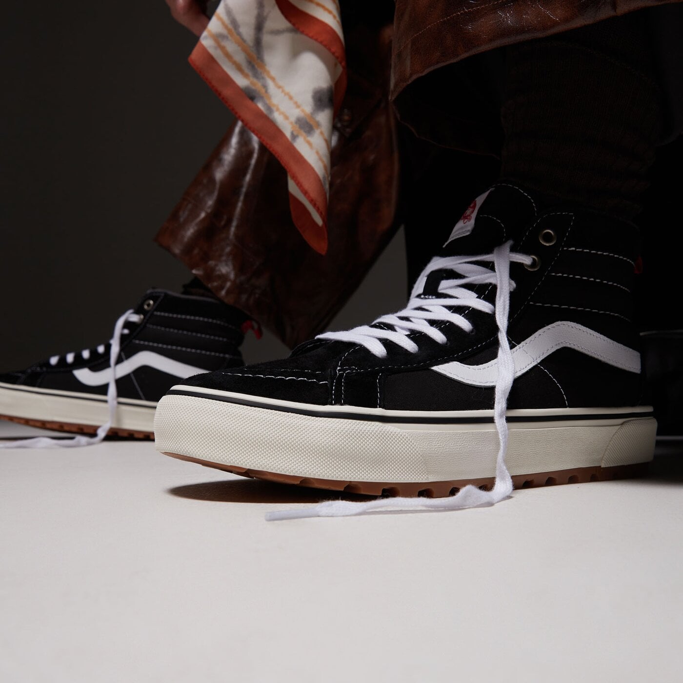 Мъжки маратонки VANS SK8-HI MTE-1 vn0a5hzy6bt1 цвят черен