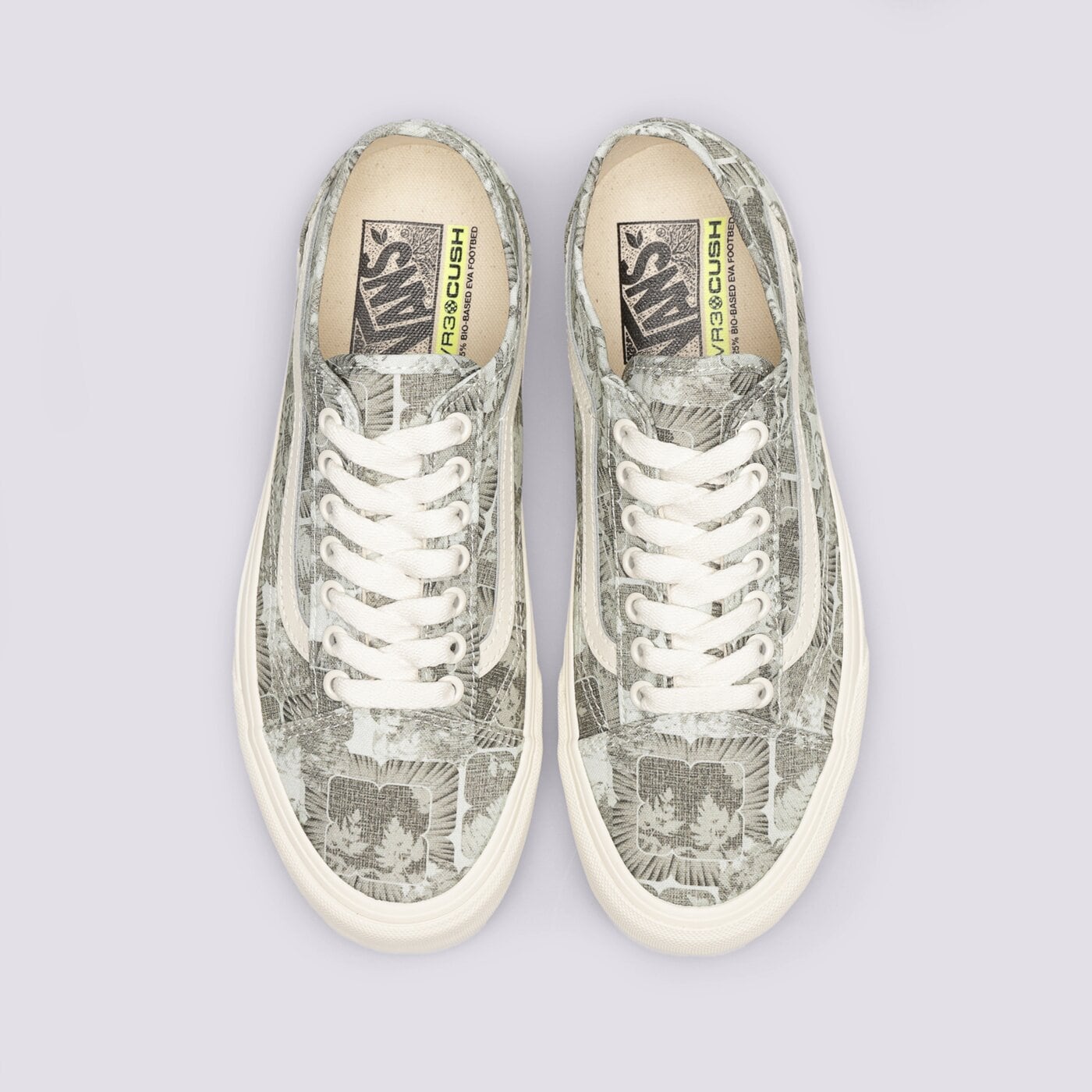 Дамски маратонки VANS OLD SKOOL TAPERED VR3 vn0005uholh1 цвят зелен