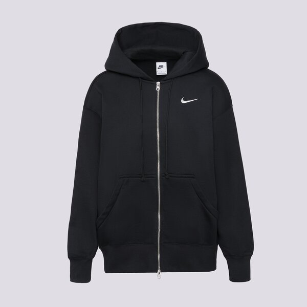 Дамски суичър NIKE СУИТЧЪР СЪС ЗАКОПЧАВАНЕ W NSW   PHNX FLC FZ OS HOODIE P dq5758-010 цвят черен