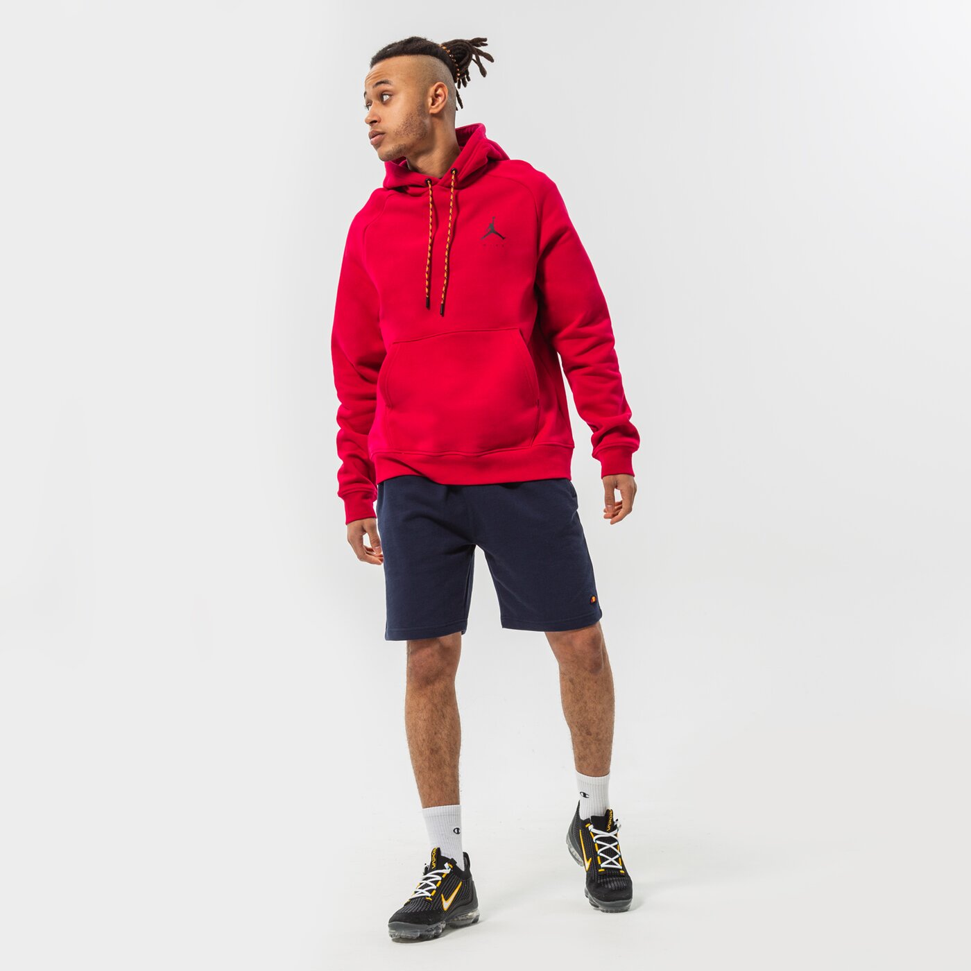 Мъжки суичър JORDAN СУИТЧЪР С КАЧУЛКА M J JMPMN FLC PO dj0210-652 цвят бордо