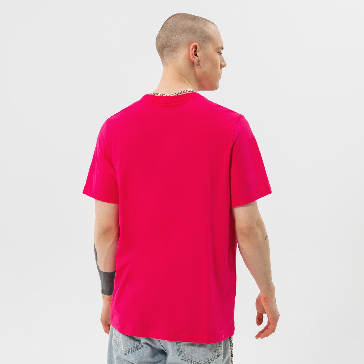 Мъжка тениска NIKE ТЕНИСКА NIKE SPORTSWEAR CLUB ar4997-666 цвят розов