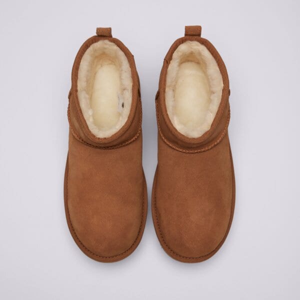 Детски кежуал UGG KIDS' CLASSIC ULTRA MINI PLATFORM 1157791k-che цвят кафяв