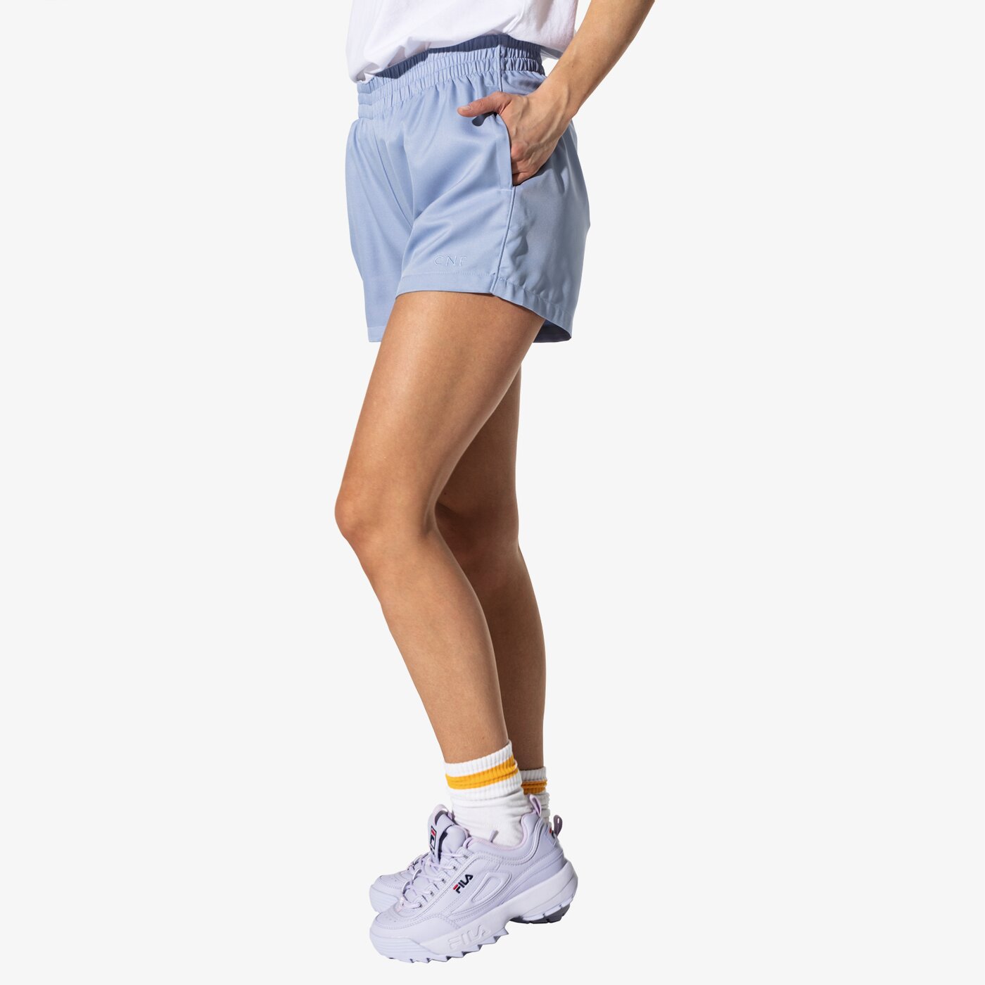 Дамски къси панталони CONFRONT ШОРТИ MISSY cf19szd26003 цвят син