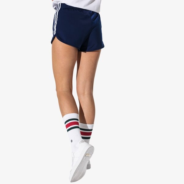 Дамски къси панталони ADIDAS ШОРТИ 3 STR SHORT ADICOLOR dv2559 цвят тъмносин
