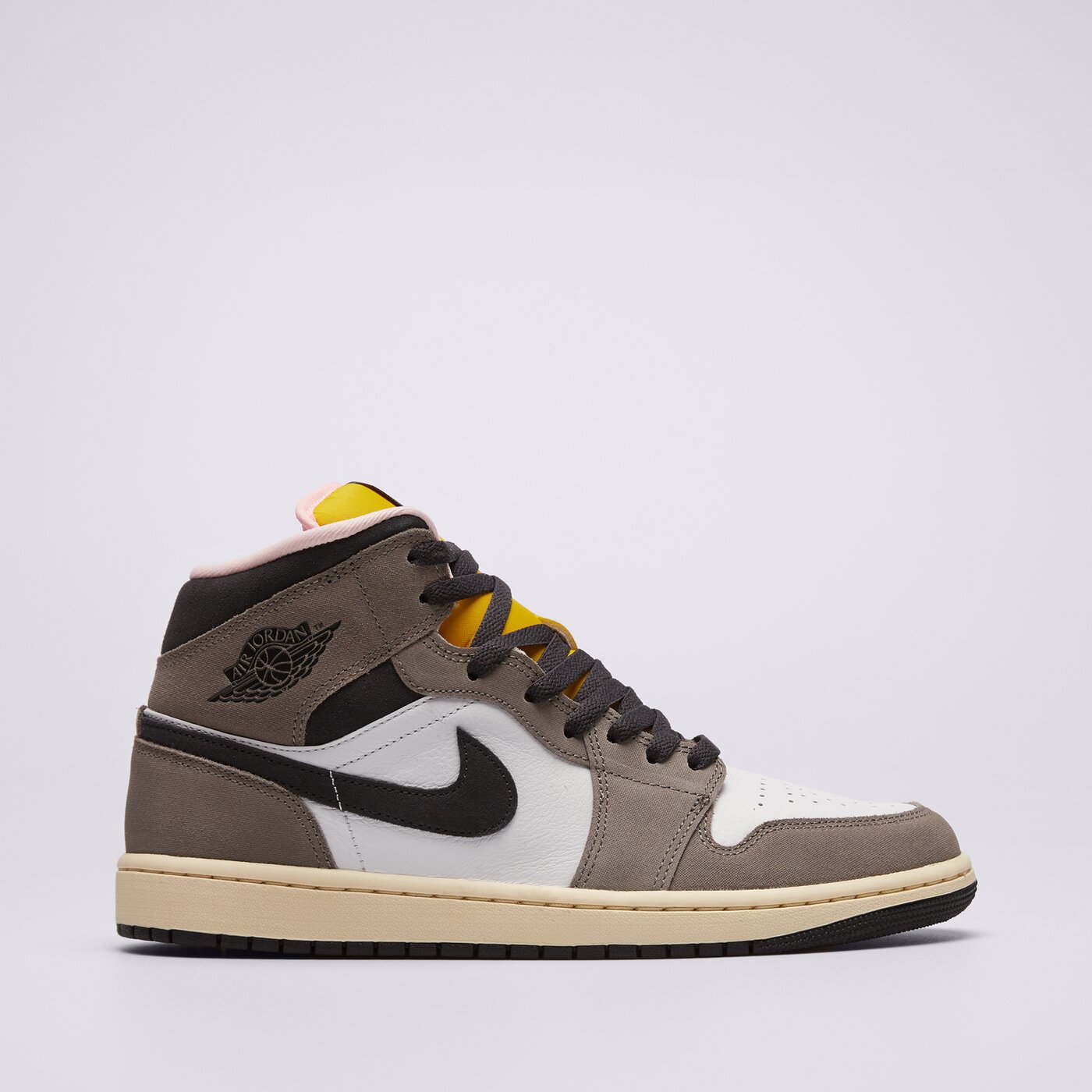 Мъжки маратонки AIR JORDAN 1 MID  hq2011-100 цвят бял
