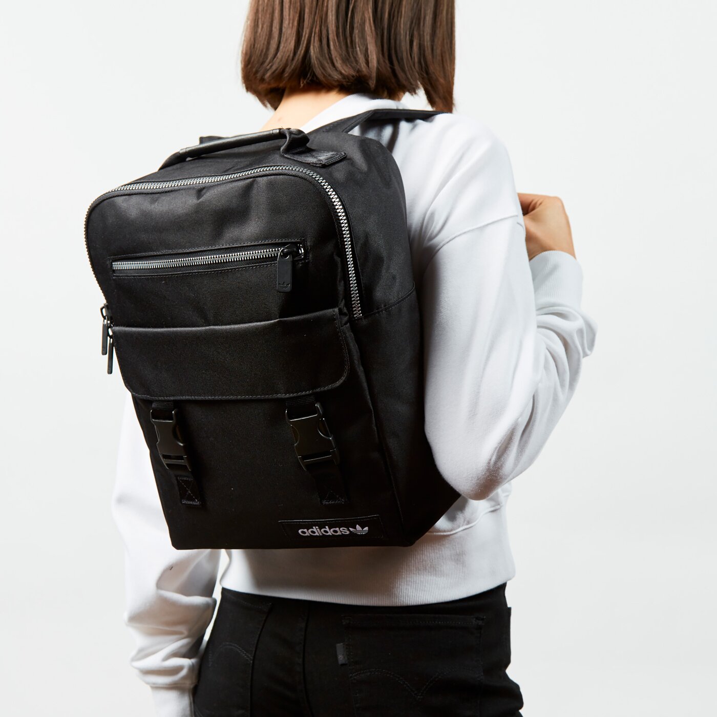 Детска раница ADIDAS РАНИЦА SPORT PACK gn1389 цвят черен