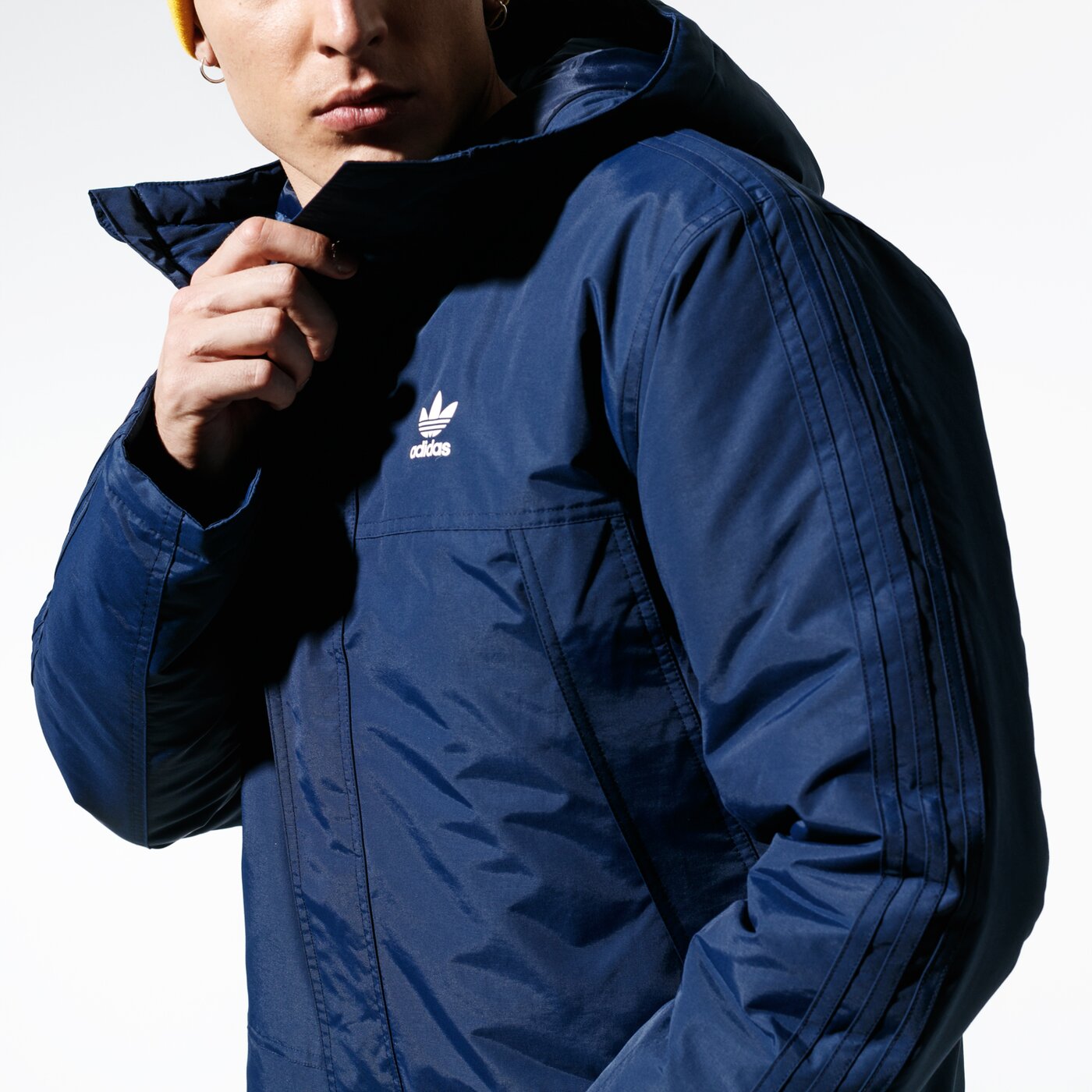 Мъжко зимно яке ADIDAS ЯКЕ FUR PARKA PADDE ed5836 цвят тъмносин