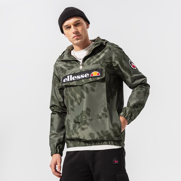 Мъжко зимно яке ELLESSE ЯКЕ MONT 2 TIE DYE OH JACKET DGREEN shl11374502 цвят каки