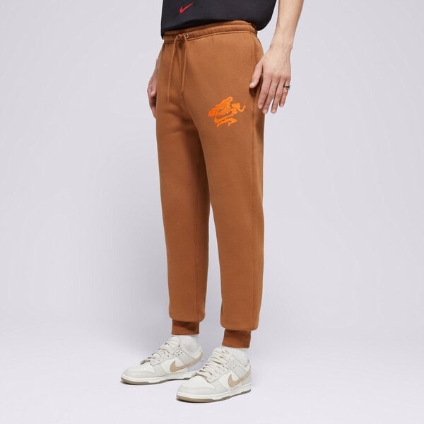 Мъжки панталони NIKE ПАНТАЛОНИ M NK CLUB BB JOGGER NVLTY fz0907-281 цвят кафяв