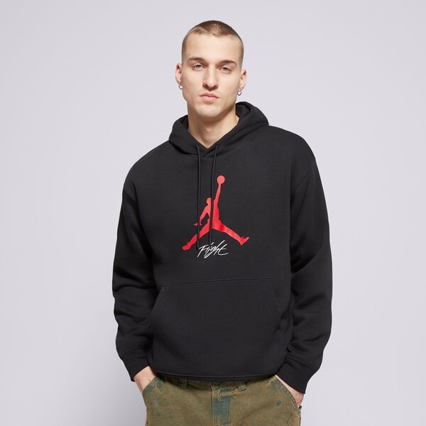 Мъжки суичър СУИТЧЪР С КАЧУЛКА JORDAN ESS FLC BASELINE HOODIE  fd7545-013 цвят черен