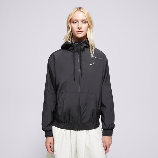 Дамско преходно яке NIKE ЯКЕ W NSW ESSNTL UV WVN JKT HD fv6298-010 цвят черен
