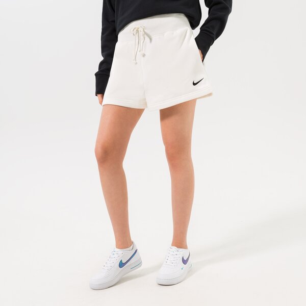 Дамски къси панталони NIKE ШОРТИ W NSW PHNX FLC HR SHORT fd1409-133 цвят бял
