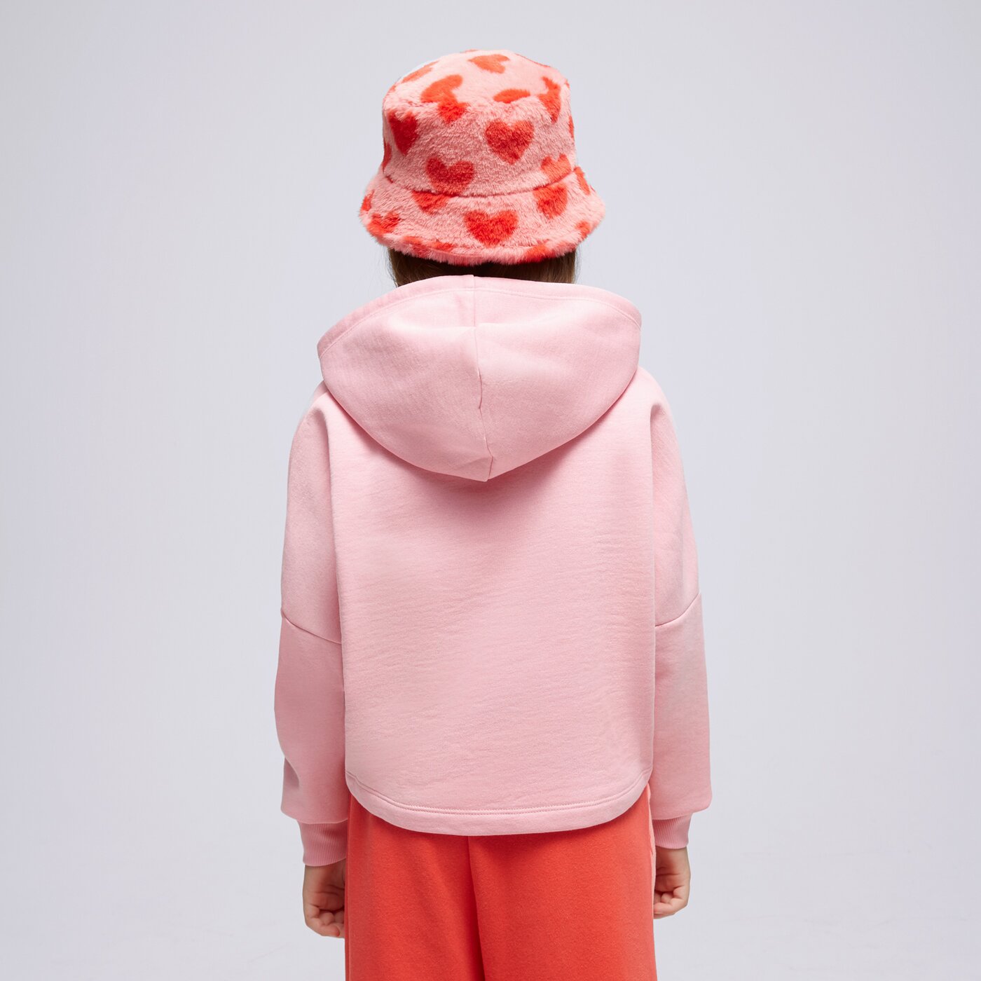 Детски суичър PUMA СУИТЧЪР С КАЧУЛКА (G)CRP HD 67113466 цвят розов