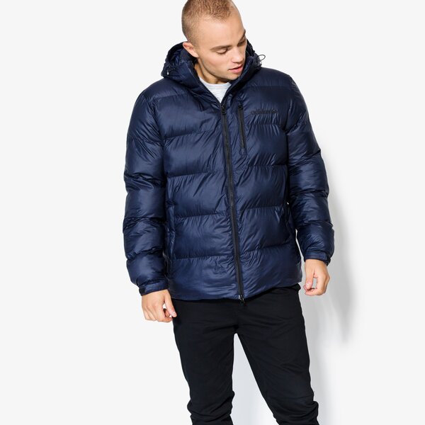 Мъжко зимно яке ADIDAS ЯКЕ HOODED JKT br4782 цвят тъмносин